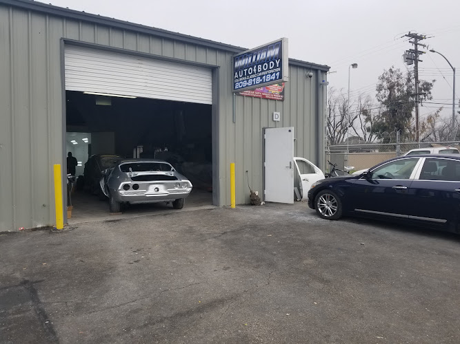William Auto Body collision repair 1301 martin av suite d modesto cal.